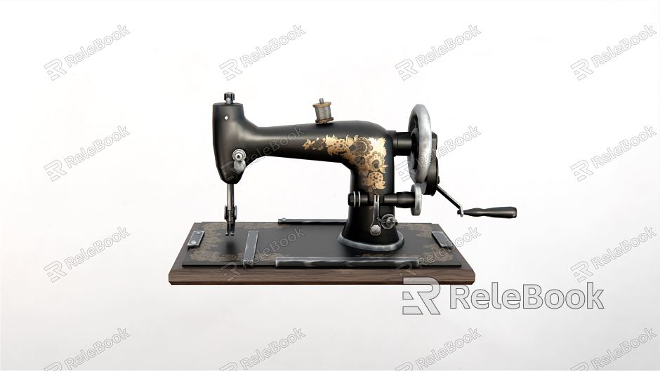 Vintage sewing machine sewing machine ornaments model