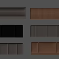 Various Upholstered Headboard Designs With Different Colors And Textured Panels