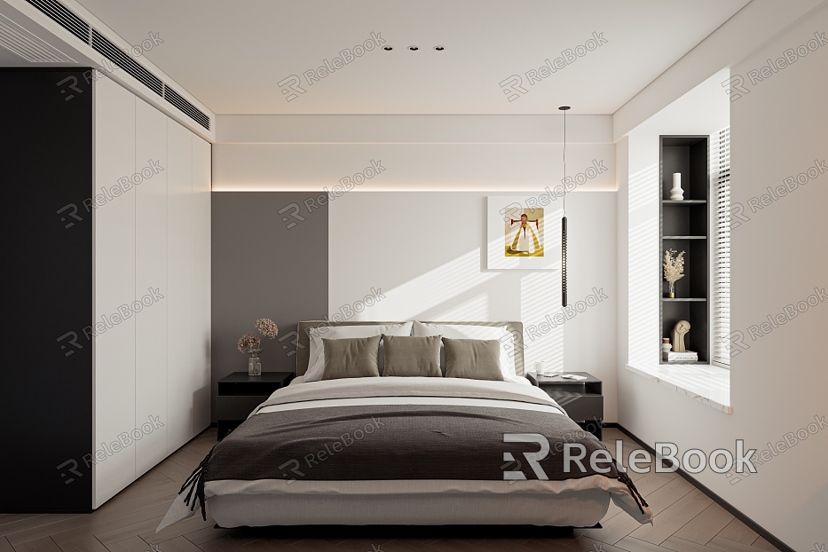 Modern Small Bedroom model