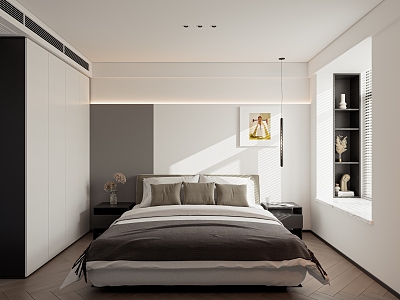 Modern Small Bedroom model