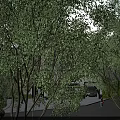 Modern Detached Villa Exterior With Multi Story Design Balconies And Greenery