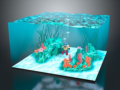 Coral Reef Coral Underwater World Underwater World Marine Animal Fish Freshwater Fish Marine Fish Animal model