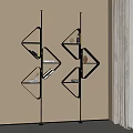 Bookshelf Storage Rack 3d model