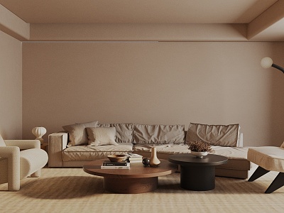 Living room 3d model