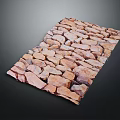 Natural Irregular Wood Stone Wall Panel For Interior Exterior Decoration