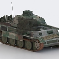 World War II tanks German tanks 3d model