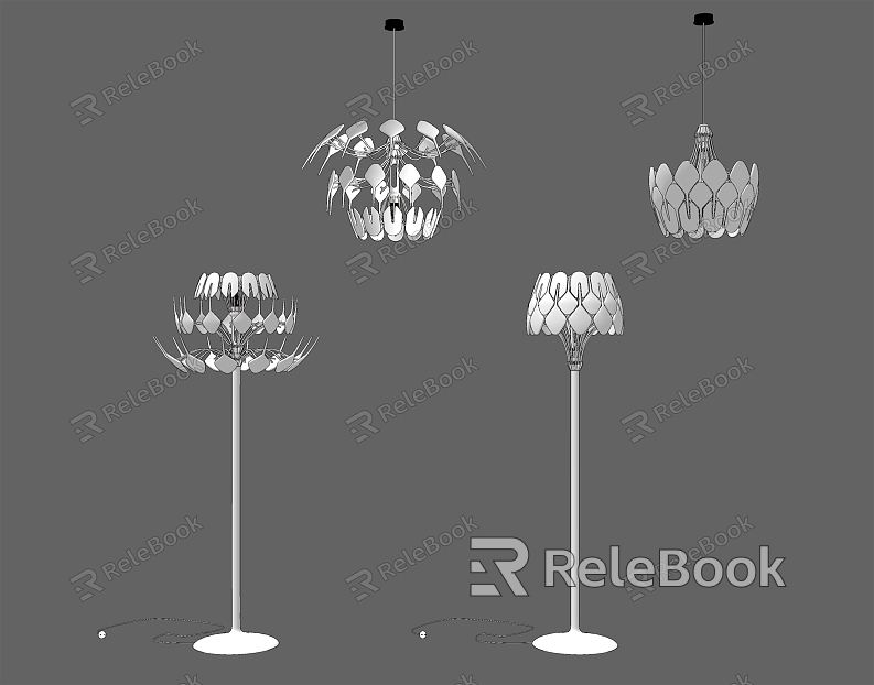 Modern lighting combination lamps model