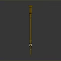 Elegant Gold Floor Lamp With Decorative Stand And Lantern Shade