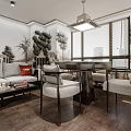 Modern Entertainment Room Interior With Comfortable Sofa TV Gaming Area And Decorative Lights