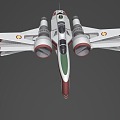 Modern Fighter Starfighter 3d model