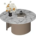Coffee Table Light Luxury Coffee Table 3d model