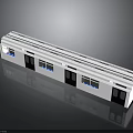 Sleek White Long Vehicle With Multiple Black Doors And Side Windows Exterior Design