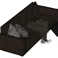 Modern Multiplayer Sofa 3d model