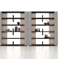 Simple bookcase 3d model