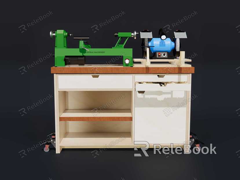 lathe grinder table woodworking chisel model