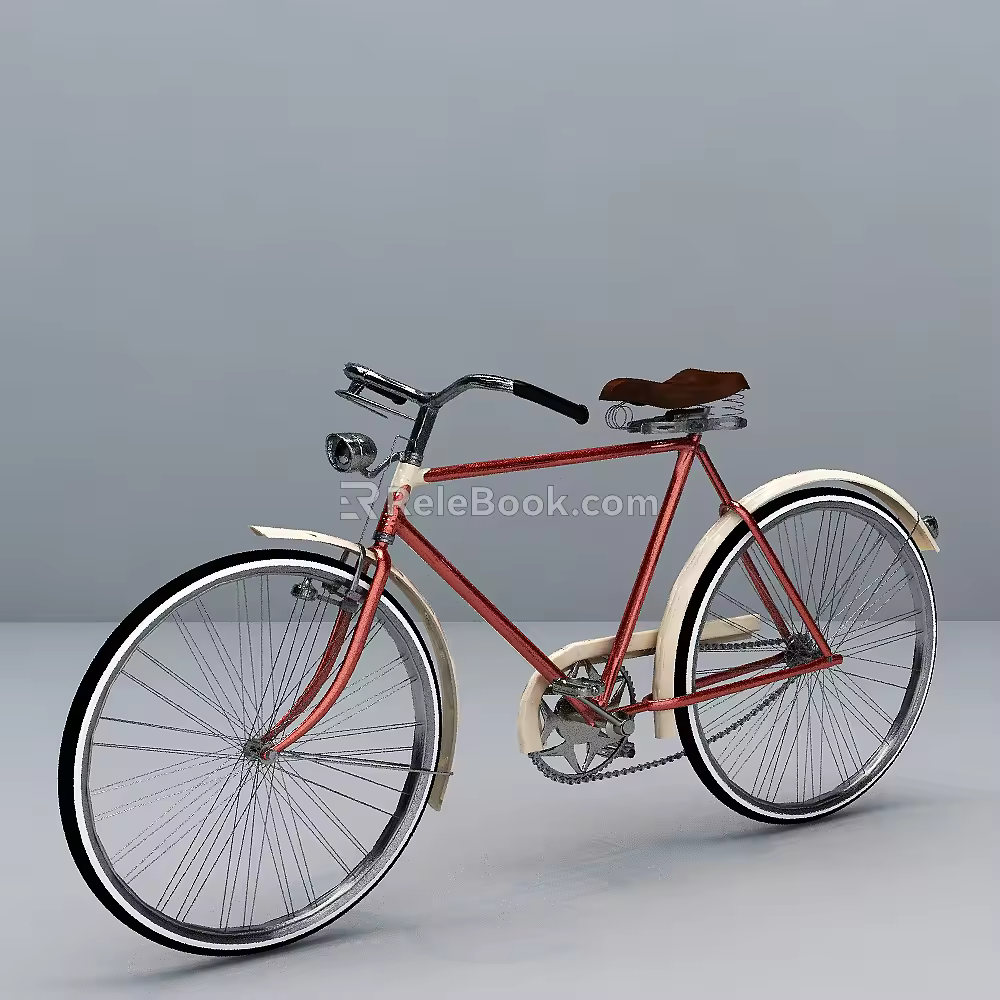 Modern Bicycle 3d model