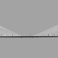 modern bridge type bridge 3d model