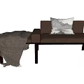 Modern chaise longue 3d model