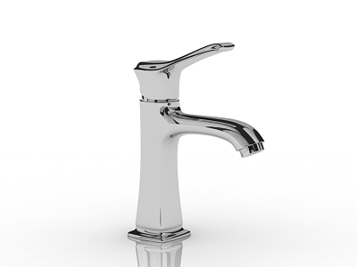 Modern faucet 3d model