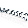 Building Metal Railing Safety Barrier With Durable Design For Construction Use
