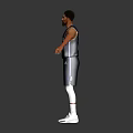 High Quality Blue Mavericks Basketball Jersey Shorts And White Athletic Sneakers Sports Equipment