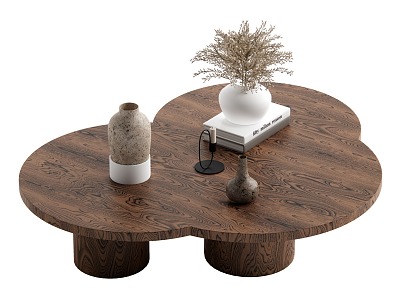 Wind Coffee Table Log Wind Coffee Table 3d model