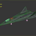 Advanced Modern Fighter Jet With Sleek Stealth Design And Aerodynamic Shape