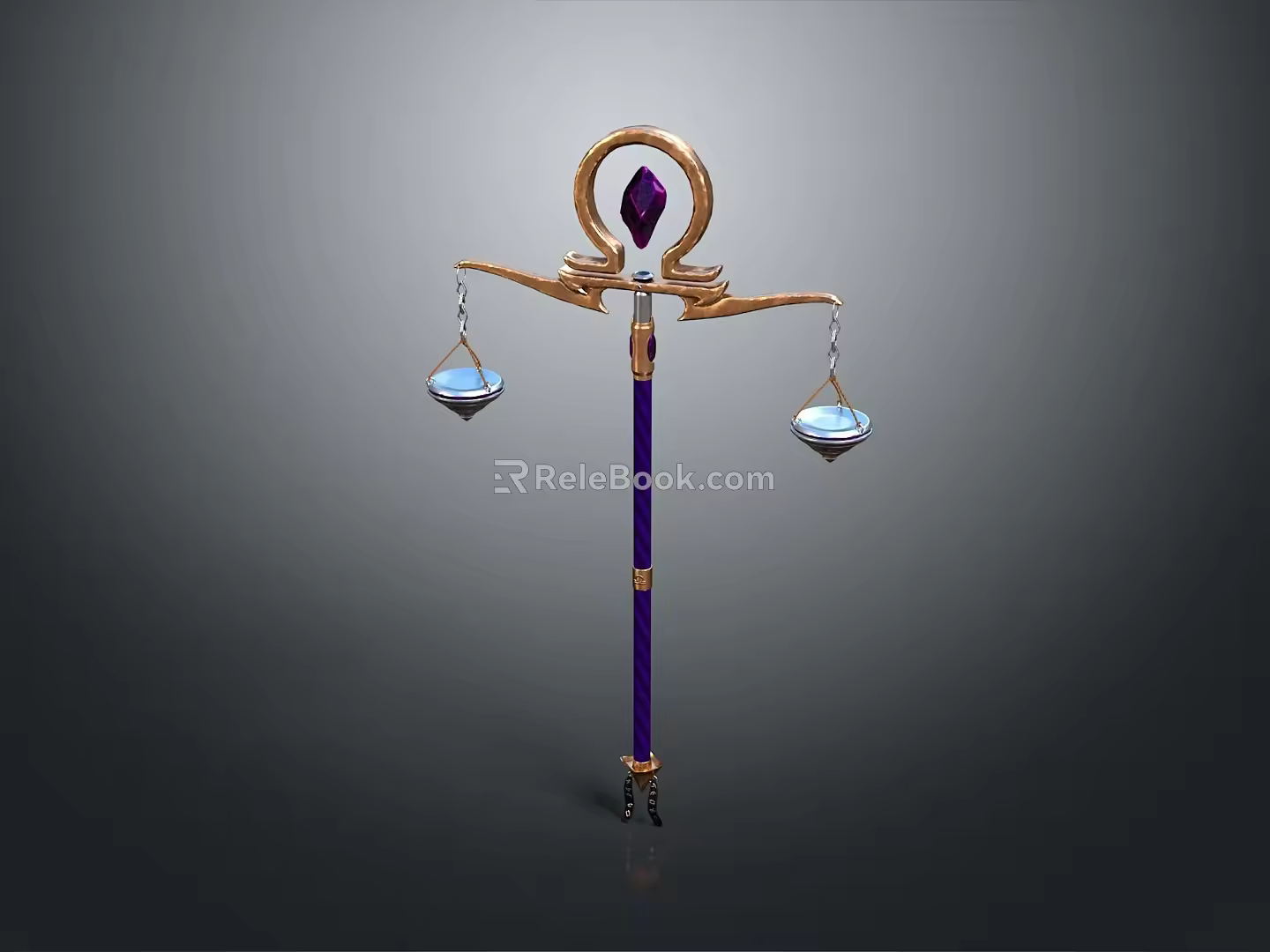 Scepter Ancient Scepter Cane Ancient Scepter Magic Scepter Metal Scepter Classical Scepter Magic Scepter 3d model