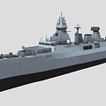 ship warship submarine aircraft carrier warship warship 3d model