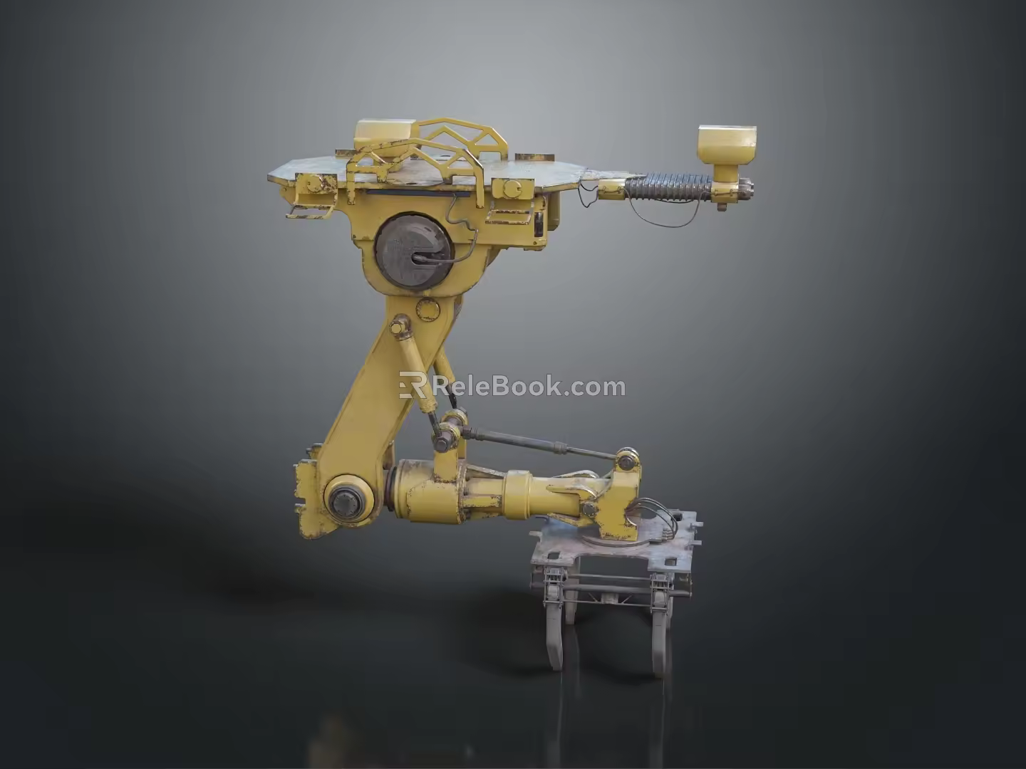 Modern Robot Arm Robot Arm Mechanical Arm Robot Arm Robot Head 3d model