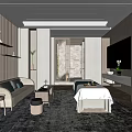 Luxurious SPA Sauna Interior With Massage Bed Wooden Decor And Green Plants