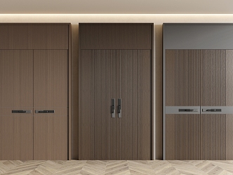 Double Door Double Door Office Door Villa Door Security Door Entry Door 3d model