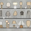 Quiet Table Lamp 3d model