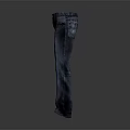 Classic Dark Blue Straight Leg Jeans With Front Pockets For Casual Fashion