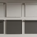 Various Colored Window Blinds In Different Styles For Home Interior Use