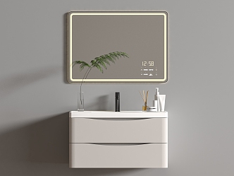 Modern bathroom cabinet 3d model