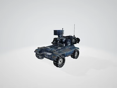 Armored Vehicle Assault Fighting Vehicle Military Function Car Military Game Model 3d model