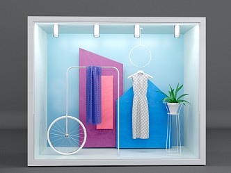 Modern Window 3d model