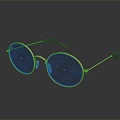 Modern glasses sunglasses sunglasses sunglasses 3d model