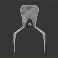 Rustic Metal Axe Design With Wooden Handle And Sharp Blade