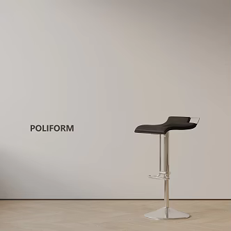 Modern Bar Chair 3d model