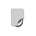 Modern Wall Mounted Bathroom Accessory Toilet Paper Holder With Sleek Design