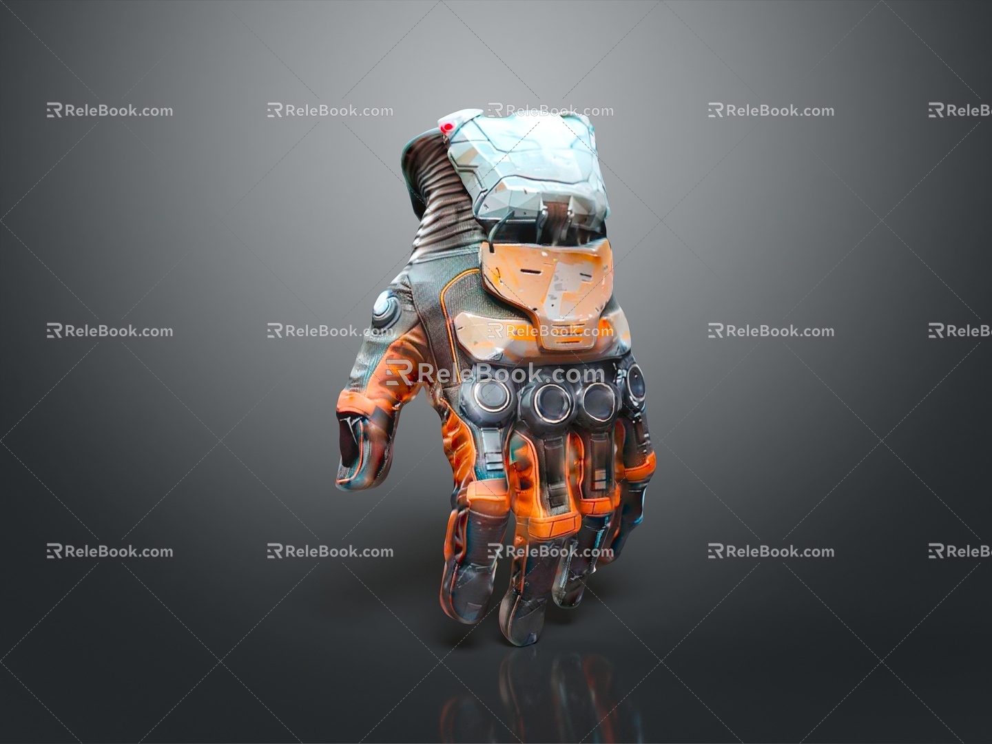 Science Fiction Gloves High-tech Gloves Mechanical Gloves Manipulator Machine Hand Machine Gloves Mecha Gloves 3d model