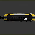Yellow Voyager Kaito Radio with Antenna Tuning Display and Buttons