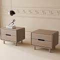 Modern bedside table 3d model