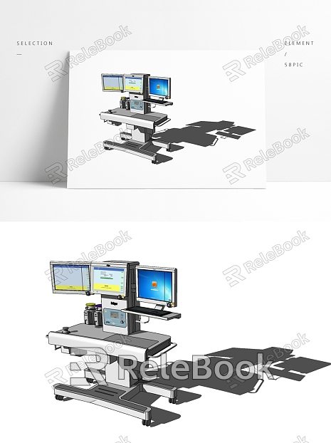 Modern Medical Equipment Medical Equipment model