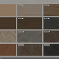 Diverse Wooden Flooring Options With Different Colors Patterns Textures And Styles 3d model