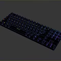 RGB Backlit Mechanical Keyboard With Colorful LED Lights For Gaming Use