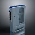 Sony Walkman Pro Manhattan Classic Portable Cassette Player With Silver Design 3d model