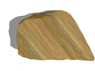 Natural Stone With Wood Like Texture For Home Decorative Design Elements 3d model